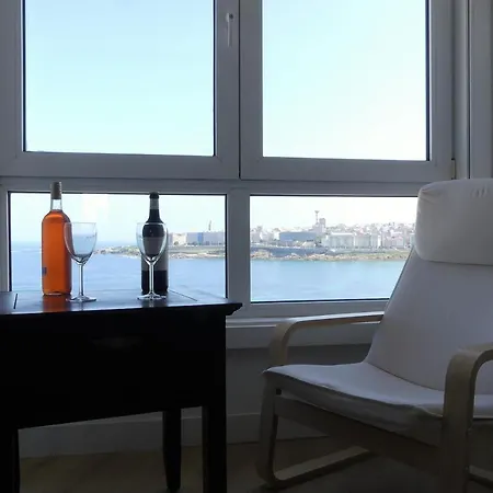 Apartamento Entero-playa De Riazor Amplio Y Soleado 公寓 拉科鲁尼亚